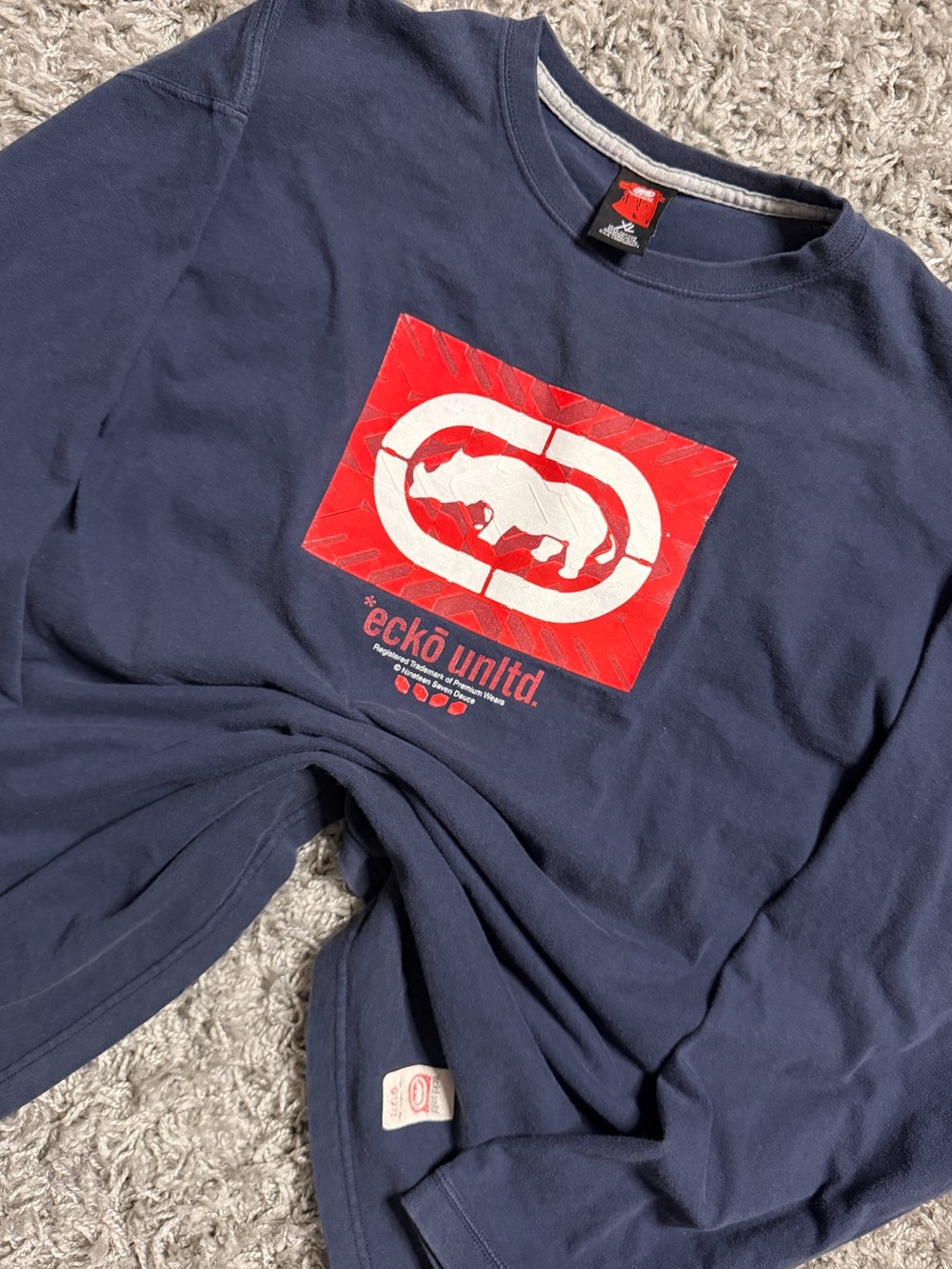 Vintage Ecko Unlimited Long Sleeve Shirt